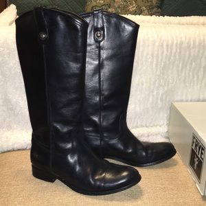 Size 11 Women’s Frye Black Leather Boots
