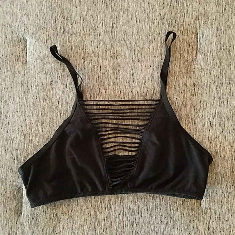 Urban Outfitters slashed front bralette