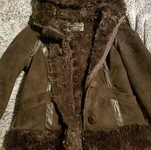 guess brown jacket no longer in stores