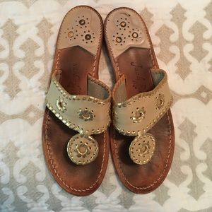 Jack Rogers Navajo Sandal Tan/Gold