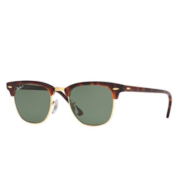 Rayban Clubmaster Tortoise/green POLARIZED main image 5