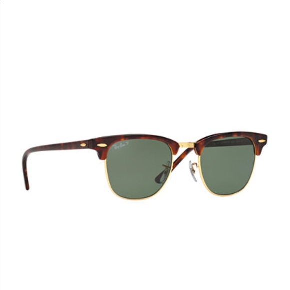 Rayban Clubmaster Tortoise/green POLARIZED main image 4