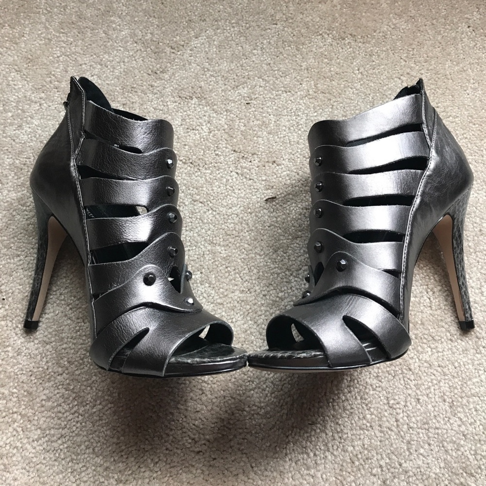 White House Black Market gladiator booties