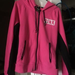 Pink hoodie