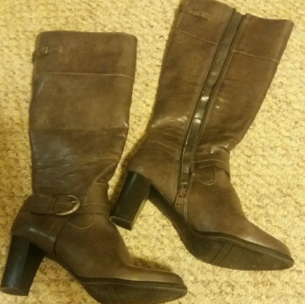 Grey Boots