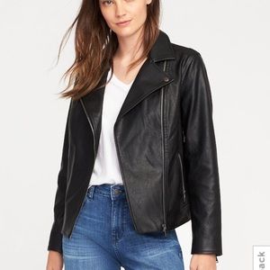 Women's faux leather jacket NWT S