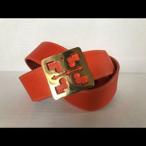 Tory Burch Reversible Logo Belt