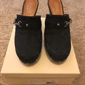 Coach mules size 6.5