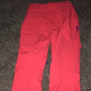 North face snow bottoms