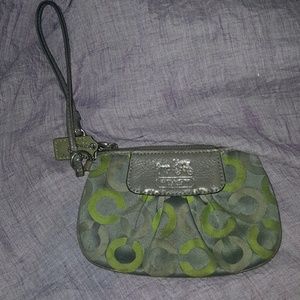 Coach wristlet