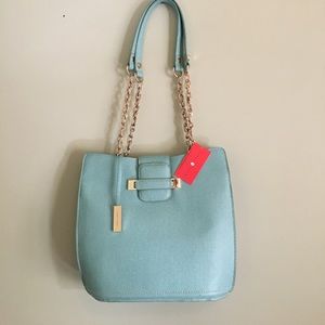 Ivanka Trump Turquoise Handbag