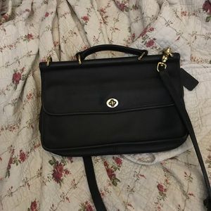 Coach leather purse