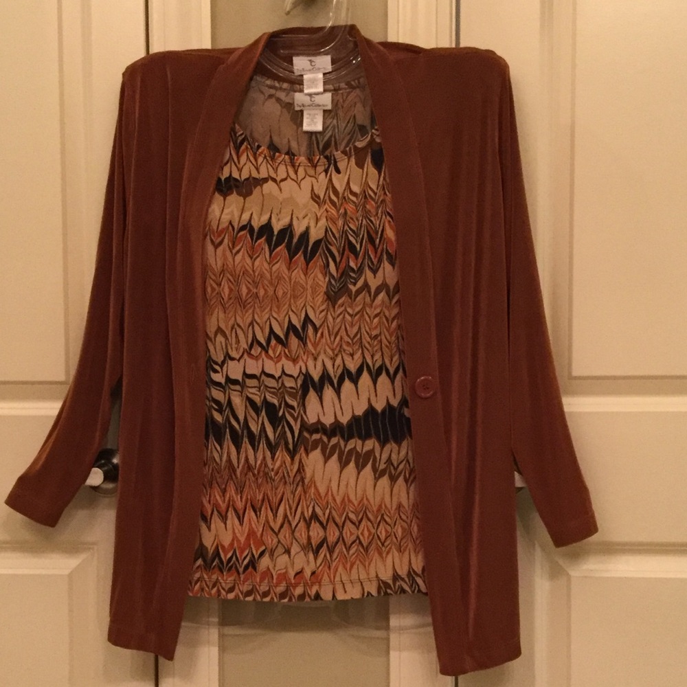 Travel Collection 2 Piece Top & Jacket