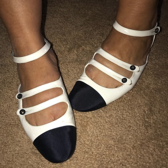 CHANEL Shoes - Chanel Strappy Flats - CLASSICS