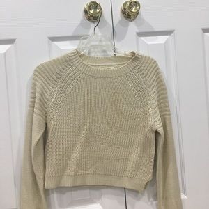 Cropped sweater