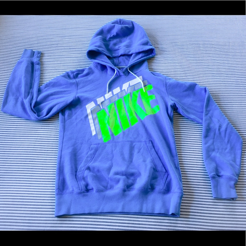 💕Nike women's blue extra small xsm Nike Hoodie 💕