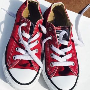 CandyApple Red Converse