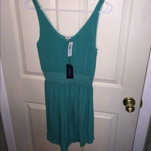 Aritzia Babaton NWT Teal silk dress size S