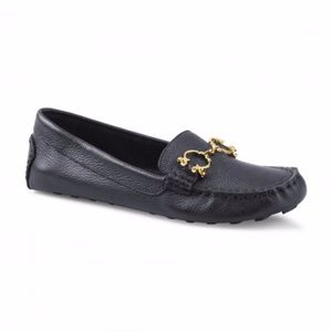 C. Wonder Leather Driving Moccasins w/ Bit Buckle
