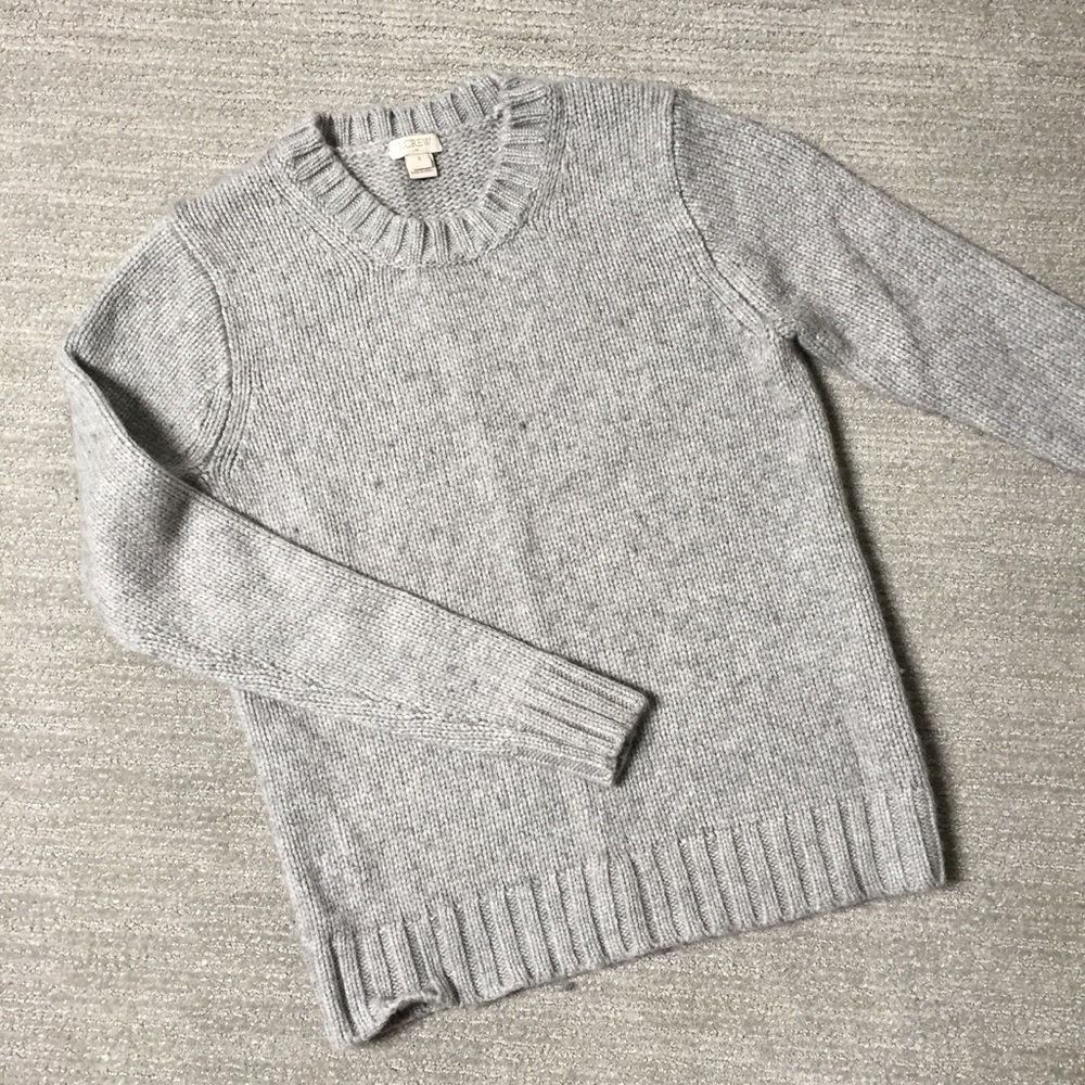 Gray J. Crew Sweater