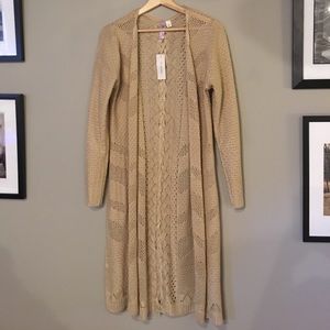 Tan Cardigan
