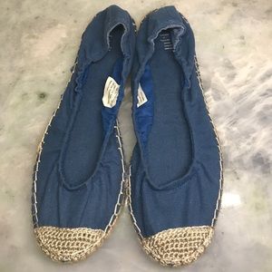 J Jill Blue Espadrilles. Size 8.5