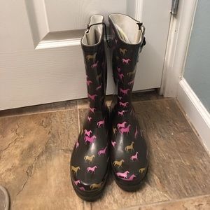 Horse rain boots