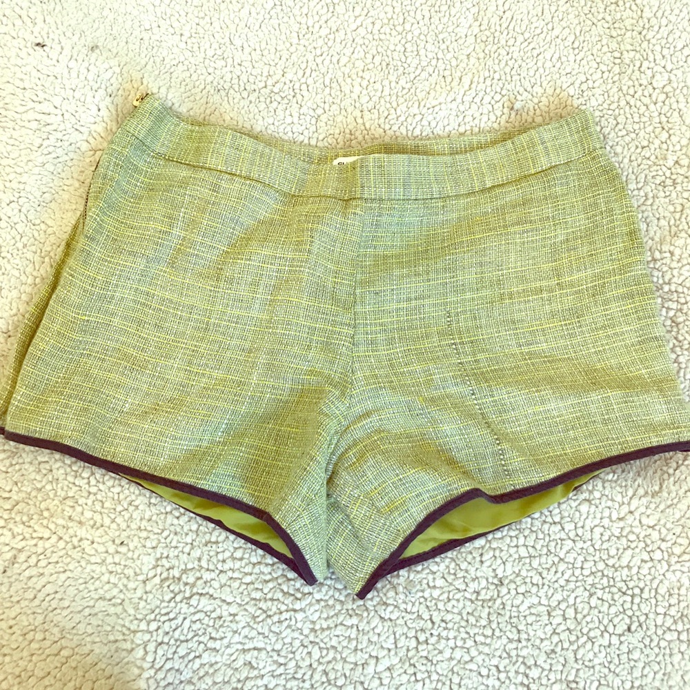 Club Monaco linen and silk shorts size 2