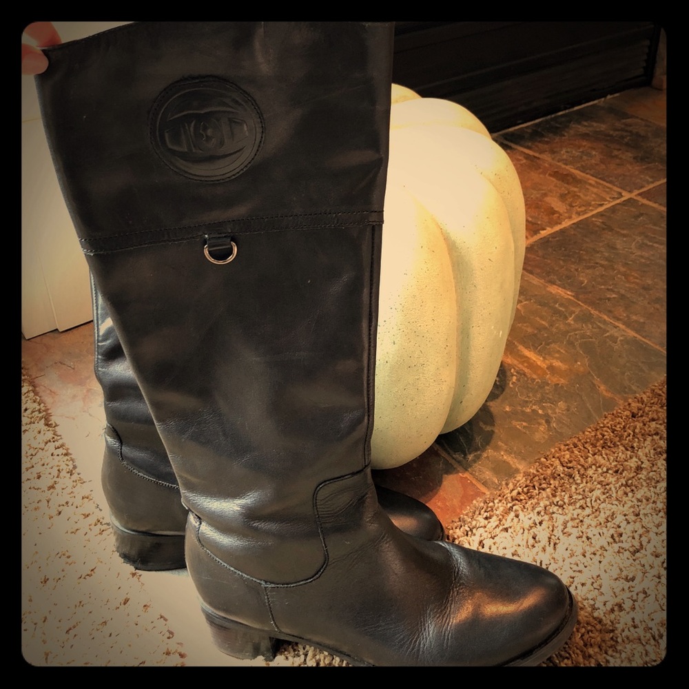 Black Leather Boots