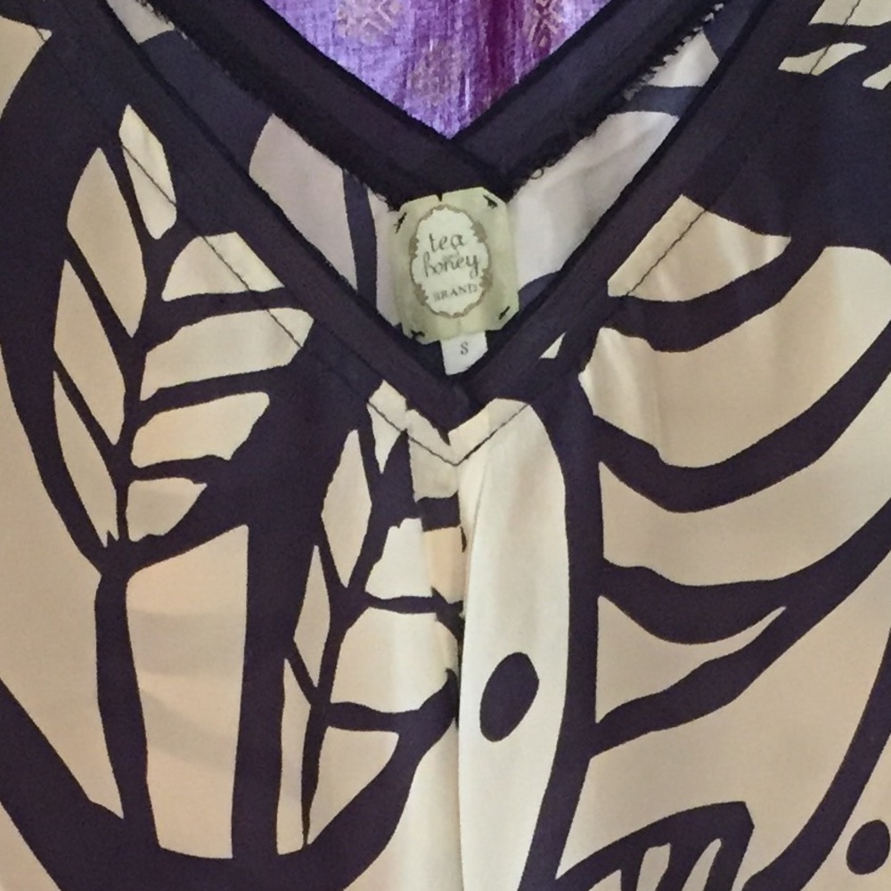 Tea and honey blouse