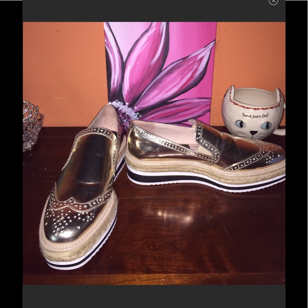 Platform Zara Shoes NWOT