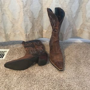 Worn twice Ariat boots