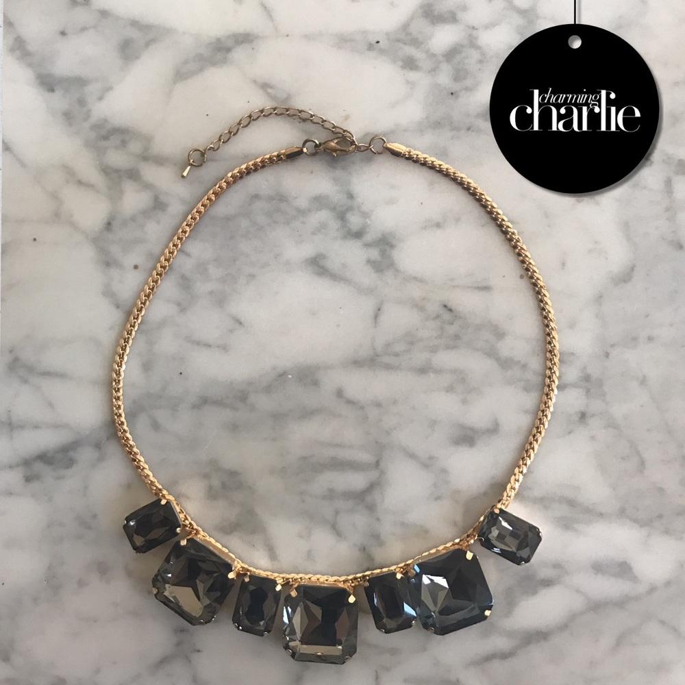 ✨ Gray Stone Necklace
