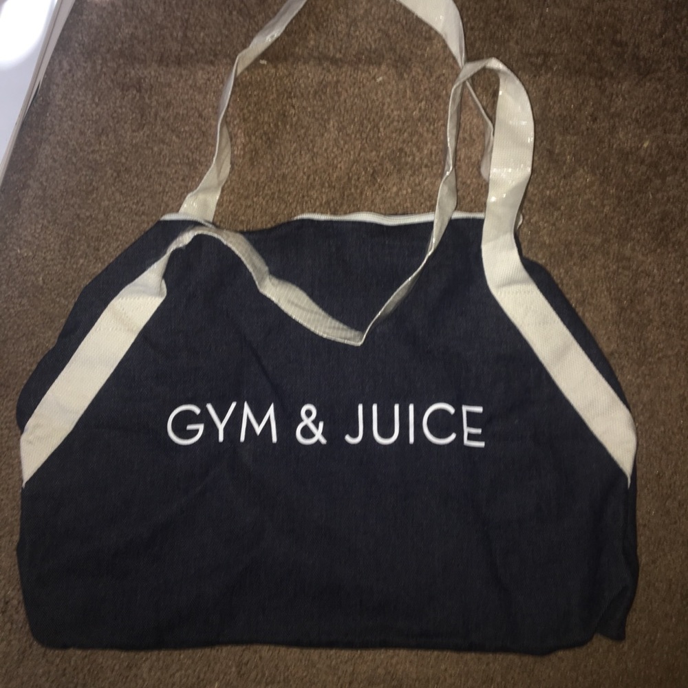 Gym and Juice Denim Duffle