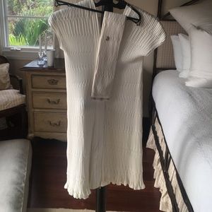 White CHANEL dress