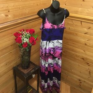 MSK petite Maxi Dress large