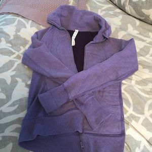 Lululemon cozy scuba sweatshirt in purple