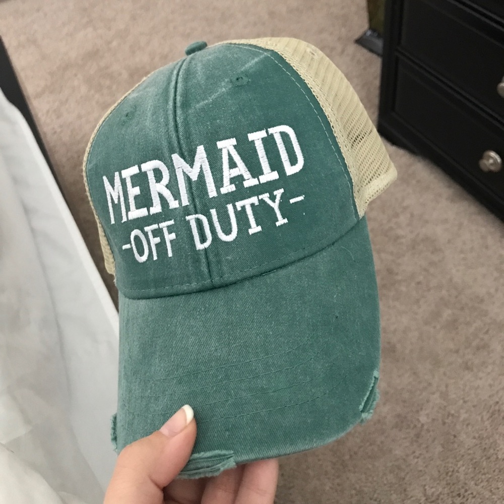 Mermaid off duty hat