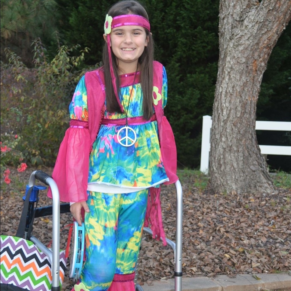 Chasing Fireflies hippie costume!