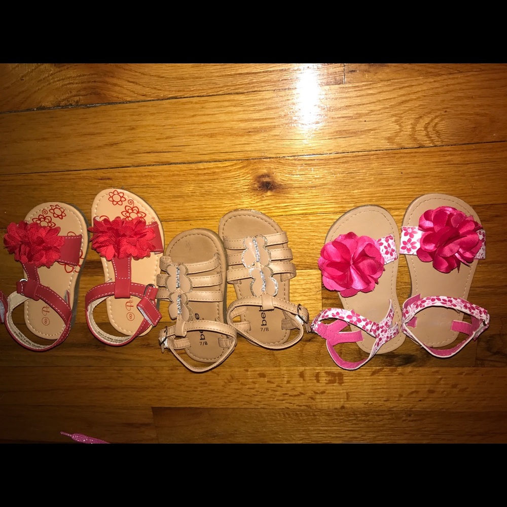 Toddler girl sandals 7/8