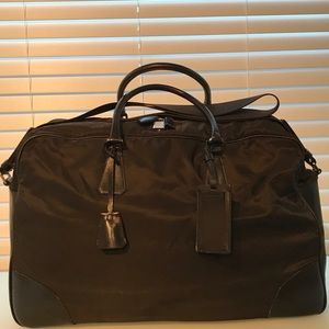 Prada Nylon Weekender duffle bag