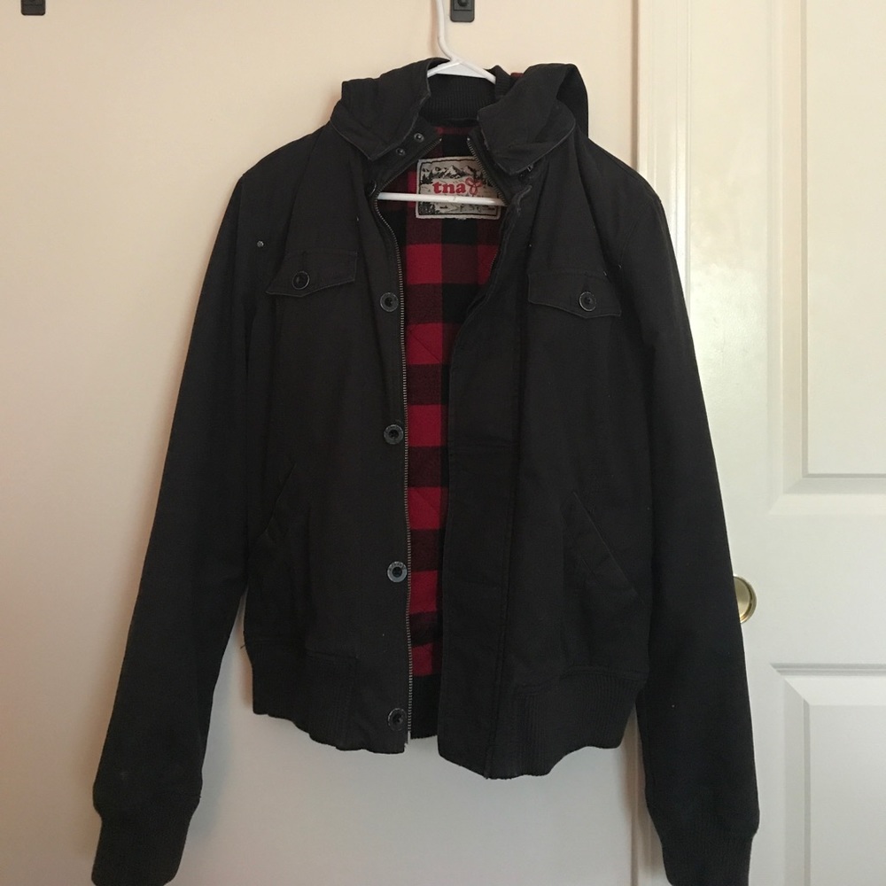 XL TNA flannel lined Maverick jacket
