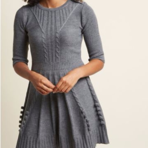 | Modcloth | Warm Cider Sweater Dress - Picture 3 of 7