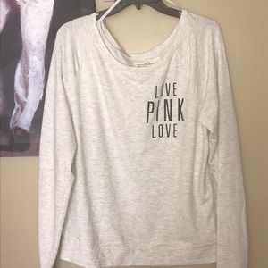 VS PINK light sweater