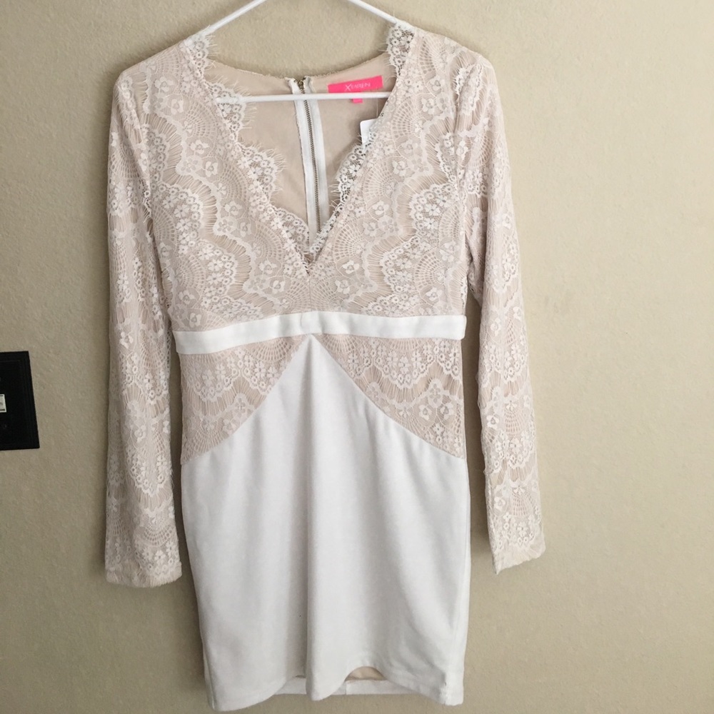 Ivory Lace Dress