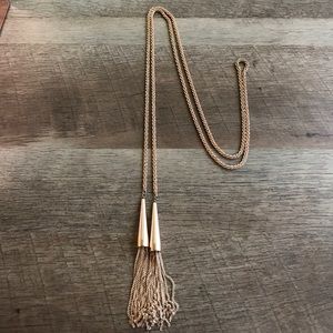 Kendra Scott Rose Gold Phara Necklace NWOT