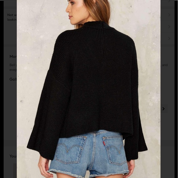 Patricia bell sleeve sweater - Picture 3 of 3