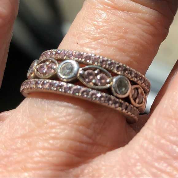 Hidalgo for Diamonique Stackable Bands. Sz. 5. - Picture 3 of 8