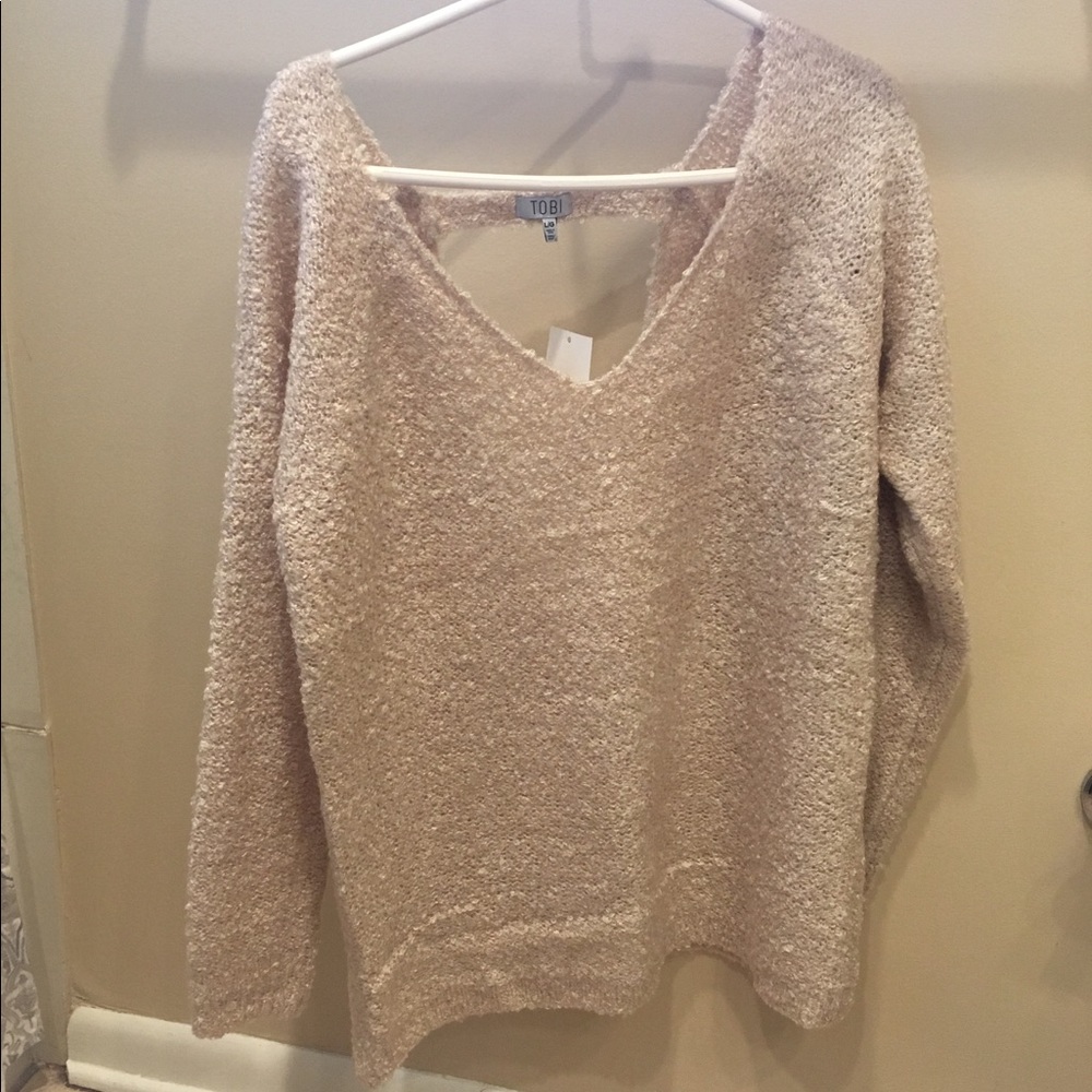 Soft Tobi low back sweater