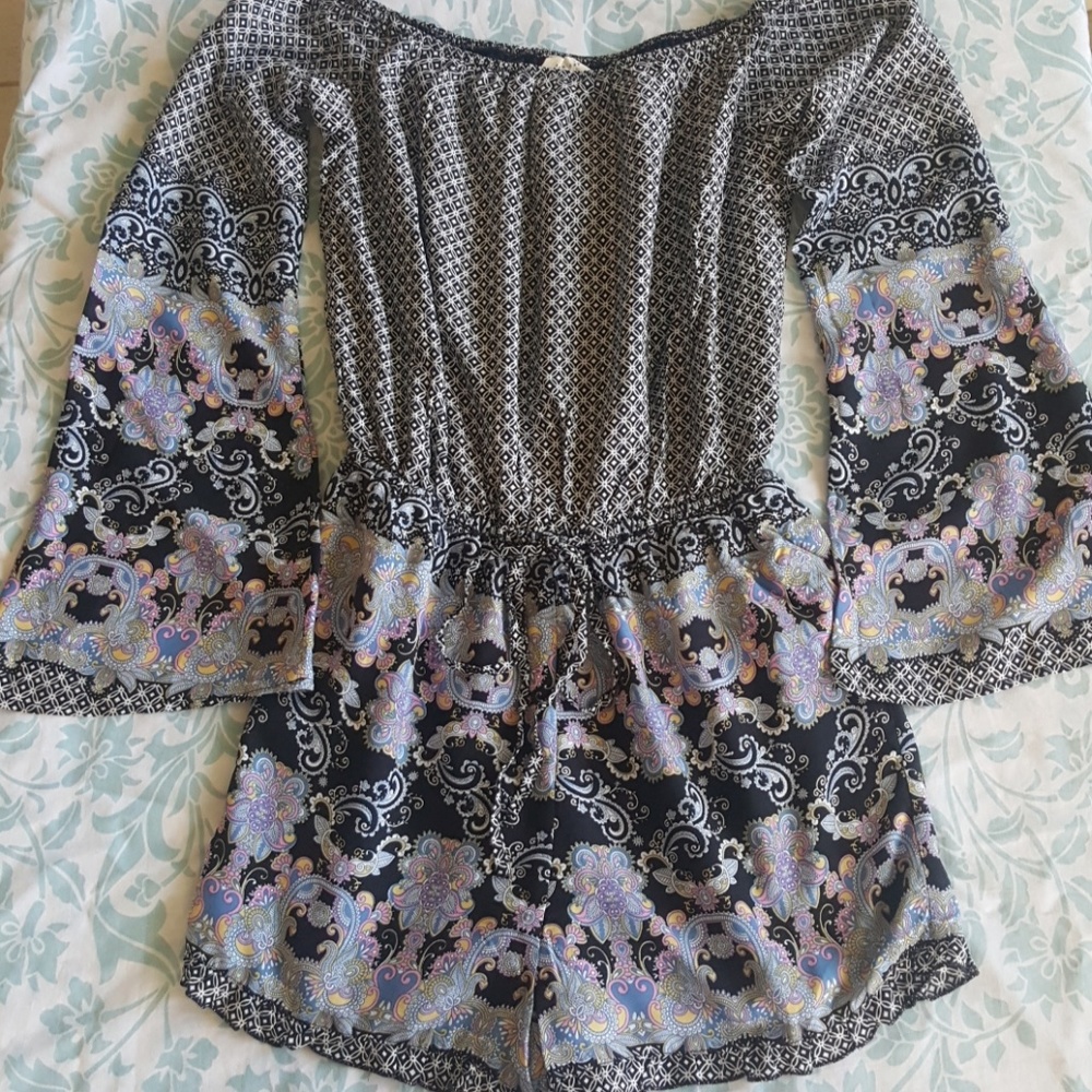Tea & cup romper